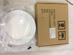 LEDパネルライト TKS-PAL-150DWW 2800-3200K 電球色 DC13-18V ※電源ユニット無※ 電気工事 改修 改装 薄型 節電 長寿命 電材