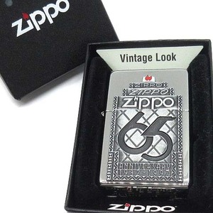 新品同様 ジッポー ZIPPO 65th Limited Edition アニバーサリーモデル オイルライター メタルプレート 2015年製