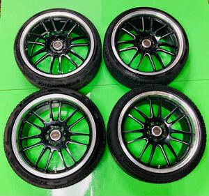 RAYS　RE30　ボルクレーシング　19×8.5J 19×9.5J PCD114.3　5穴　オフセット45　オフセット43　タイヤホイールセット　225/35ZR19　4本