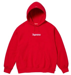 新品 Supreme box logo hooded sweatshirt Small RED S シュプリーム ボックスロゴ パーカー 赤 レッド