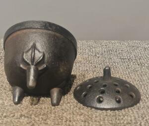 鋳鉄アロマ香炉供仏**復古骨董品所蔵家の置物