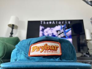 オーストラリア　PRYBAR working キャップ　青系