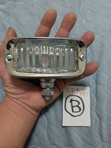 B）新品 未使用 テール ランプ にどうでしょう(^o^) LED W 球 装着ハーレー ビラーゴ スティード ドラッグ スター カブ モンキー エイプ 