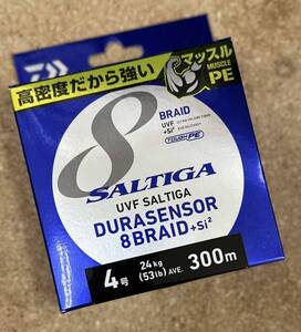 [新品] ダイワ DAIWA UVFソルティガデュラセンサー X8+Si2 4号 300m #PEライン #8ブレイド #電動リール