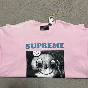 21ss Supreme HYSTERIC GLAMOUR Crewneck スウェット　パーカー Sweatshirt XL PINK ヒステリックグラマー