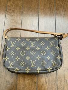 LOUISVUITTON ルイヴィトン アクセサリーポーチ アクセソワール ハンドバッグ モノグラム used