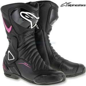 在庫あり alpinestars アルパインスターズ レディース STELLA SMX-6 v2 BOOT カラー:BLACK FUCHSIA WHITE(1032) サイズ:36/22.5cm