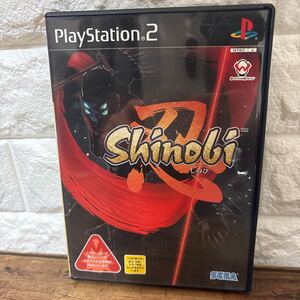 PS2ソフト 忍 SHINOBI 侍 刀 アクション