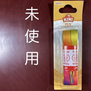 未開封◆マルチカラー　靴紐　114cm　Kiwi 45 Inch Fun Laces - Tye Dye, Pack of 1 flat タイダイ　サイケ shoelace