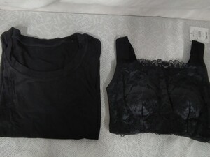 g_t A083 レディース　下着　半袖Tシャツ(9号)&キャミソール(Sサイズ)　2枚まとめ 未使用品　