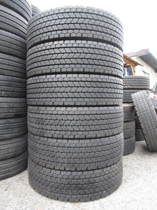 ★2018年～2020年式　245/80R17.5 133/131J　ヨコハマ　ZEN 902ZE　245/80R17.5　11～12ｍｍ　6本セット　引き取り可!!