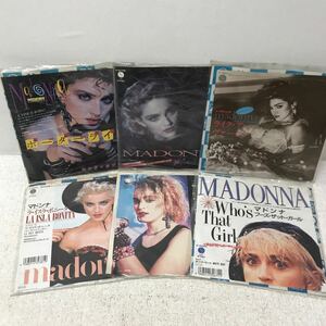 I0612M3 まとめ★マドンナ MADONNA EP 6巻セット 音楽 洋楽 / LIKE A VIRGIN / A STAR IS BORN / LA ISLA BONITA 他