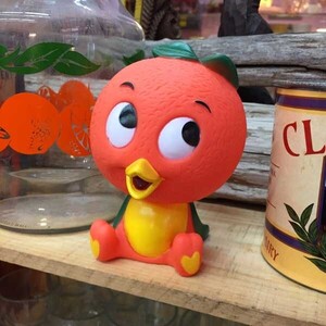 Orange Bird オレンジバード フロリダ ソフビ コインバンク / 貯金箱 ディズニー スタチュー アメリカン雑貨