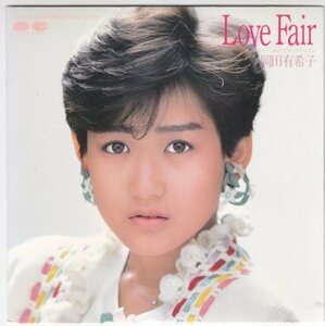 7”Single,岡田有希子　LOVE FAIR