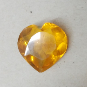 [11.91 ct] シトリン ハートカット [11月誕生石] ルース 宝石 ジュエリー