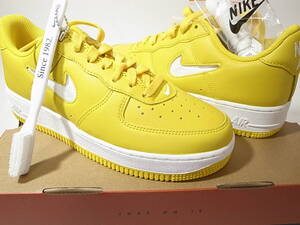 【送料無料 即決】NIKE AIR FORCE 1 LOW RETRO JEWEL COLOR OF THE MONTH復刻YELLOWイエロー25cm US7 新品FJ1044-700 エアフォース1 40周年