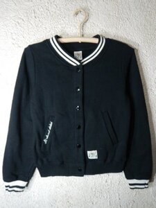 to7349　VISION STREET WEAR　ヴィジョン　ストリート　ウェア　レディース　スタジャン　ブルゾン　ジャケット　人気　裏起毛