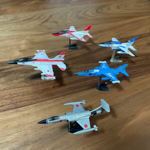 Furuta チョコエッグ 世界の戦闘機 航空自衛隊 5機セット F-1 F-2 ロッキードF-104スターファイター T-4ブルーインパルス T-4