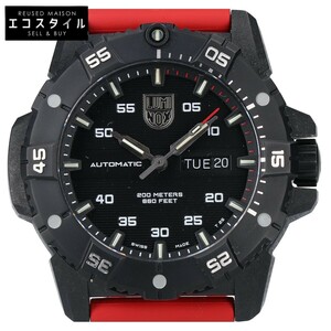 新品未使用 LUMINOX ルミノックス MASTER CARBON SEAL AUTOMATIC 3860 SERIES Ref.3875 逆回転防止ベゼル 自動巻き 腕時計