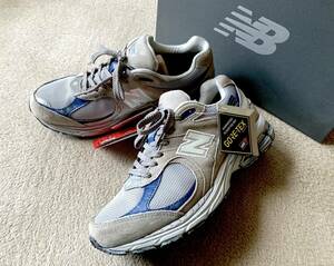 防水・ヴィンテージ加工 / NEW BALANCE M2002 RXB GORE-TEX / GREY BLUE / US8（ 26cm ）ニューバランス スニーカー シューズ ゴアテックス