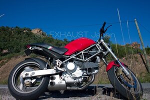 ドゥカティ DUCATI MONSTER 1000 QD EXHAUST マフラー