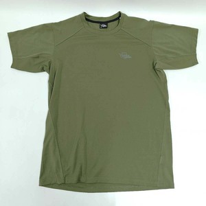 【中古】ポールワーズ POLEWARDS 軽量 ストレッチ DRY COMFORT 半袖Tシャツ M オリーブ PW2RJA01 メンズ