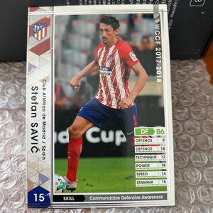 ◆WCCF 2017-2018 ステファン・サビッチ Stefan SAVIC Atletico Madrid 215/272◆