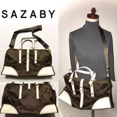 SAZABY サザビー 送料込 バッグ BAG カバン ハンド トート リュック