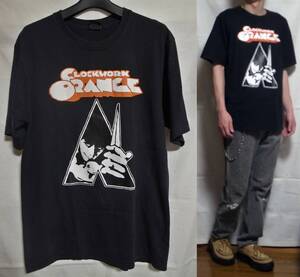 時計じかけのオレンジ 古着 Tシャツ 黒 A Clockwork Orange TEE black usedclothing