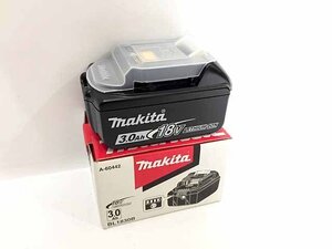 マキタ バッテリー 18V 3.0Ah 未使用品 BL1830B I29-06