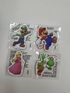 スーパーマリオ/ルイージ/ピーチ/ヨッシー マグネット 非売品 UHU ドイツ スティックのり ノベルティ