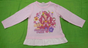 新品　PG9181-100　30％OFF　ヒーリングっど プリキュア　長袖Ｔシャツ　ライトピンク　レターパック発送（代引き不可）