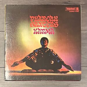 Pharoah Sanders / Karma Impulse US盤 spiritual jazz strata east free jazz alice coltrane joe henderson rare groove