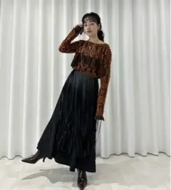 2024年購入　FRINGE BELT SET MERMAID SKIRT