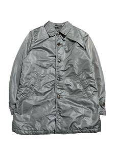 AD2005 COMME des GARCONS HOMME ギャルソン オム MA-1生地 中綿入り ナイロンコート セージグリーン M