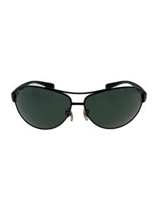 Ray-Ban◆サングラス/-/BLK/GRN/メンズ/RB3386