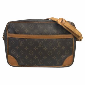 【1円～】 ルイヴィトン LOUIS VUITTON バッグ ショルダーバッグ モノグラム トロカデロ30 M51272 MB0021 ブラウン レザー 中古