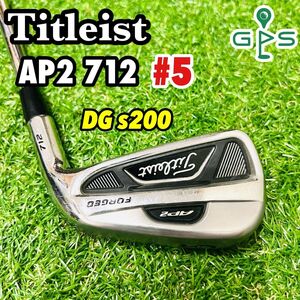 Titleist タイトリスト AP2 712 5番　アイアン DG S ２００　ダイナミックゴールド　ロングアイアン　名器