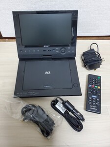 SONY　ソニー 　BDP-SX910 ポータブル DVDプレーヤー リモコン DVD Blu-ray