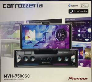 【新品未開封】カロッツェリア carrozzeria オーディオ MVH-7500SC Bluetooth 