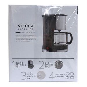 未使用品 シロカ Siroca ドリップ式コーヒーメーカー SCM-401 ■ECS その他