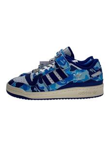 adidas◆FORUM 84 BAPE LOW_フォーラム 84 ベイプ ロウ/26cm/BLU