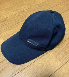 【中古品】cap king sports キャップキングスポーツ　スポーツキャップ　Lucky 紺　フリーサイズ