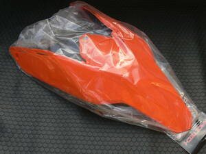 モトクロス KTM SX SX-F (07-10年)リアフェンダー&サイドゼッケン Ｒ-TECH(イタリア製)オレンジ色 在庫あり即納！純正互換品/モタ－ド 