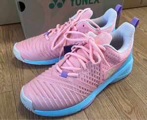 【送料込】YONEX ヨネックス テニスシューズ パワークッションソニケージ3ウィメンGC 女性用 23.5cm SHTS3LGC