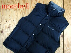 ★モンベル montbell★メンズ ベーシックダウンベスト ブラック 1101301★R60825046A