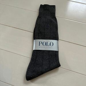 Polo Ralph Laurenメンズ靴下　ソックス ポロラルフローレン 25〜27cm グレー