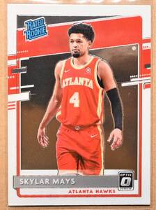 SKYLAR MAYS (スカイラー・メイズ) 2020-21 OPTIC RATED ROOKIE ルーキー トレーディングカード 【NBA,アトランタホークス,ATLANTA HAWKS】