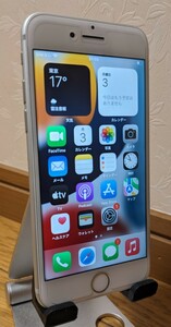 Apple iPhone7 32GB A1779 MNCF2J/A シルバー 本体 SIMロック解除済　SIMフリー