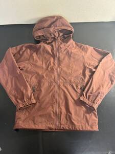 1-20 THE NORTH FACE ノースフェイス ナイロンパーカー レディース Mサイズ 赤茶色 ブラウン系 画像分 現状品 返品交換不可